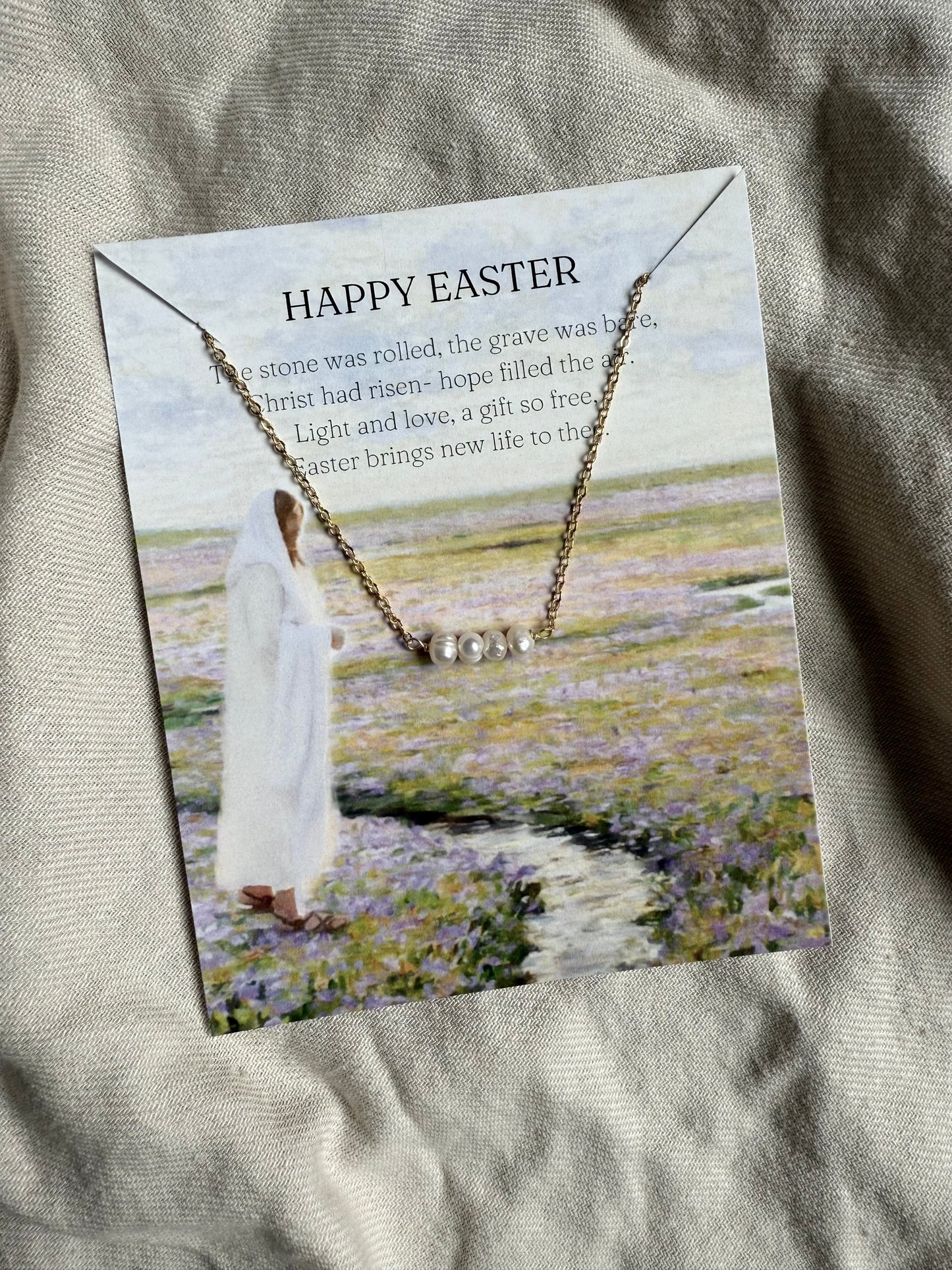 Happy Easter Necklace