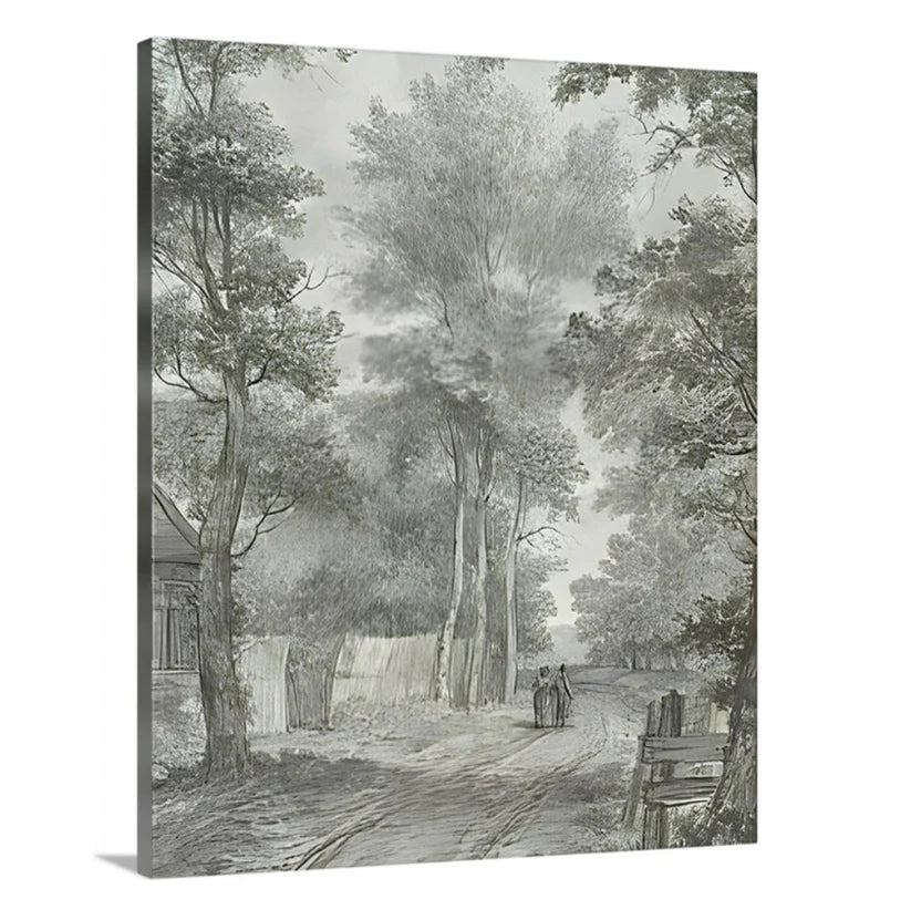 Sunday Stroll - Canvas