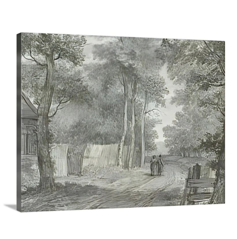 Sunday Stroll - Canvas