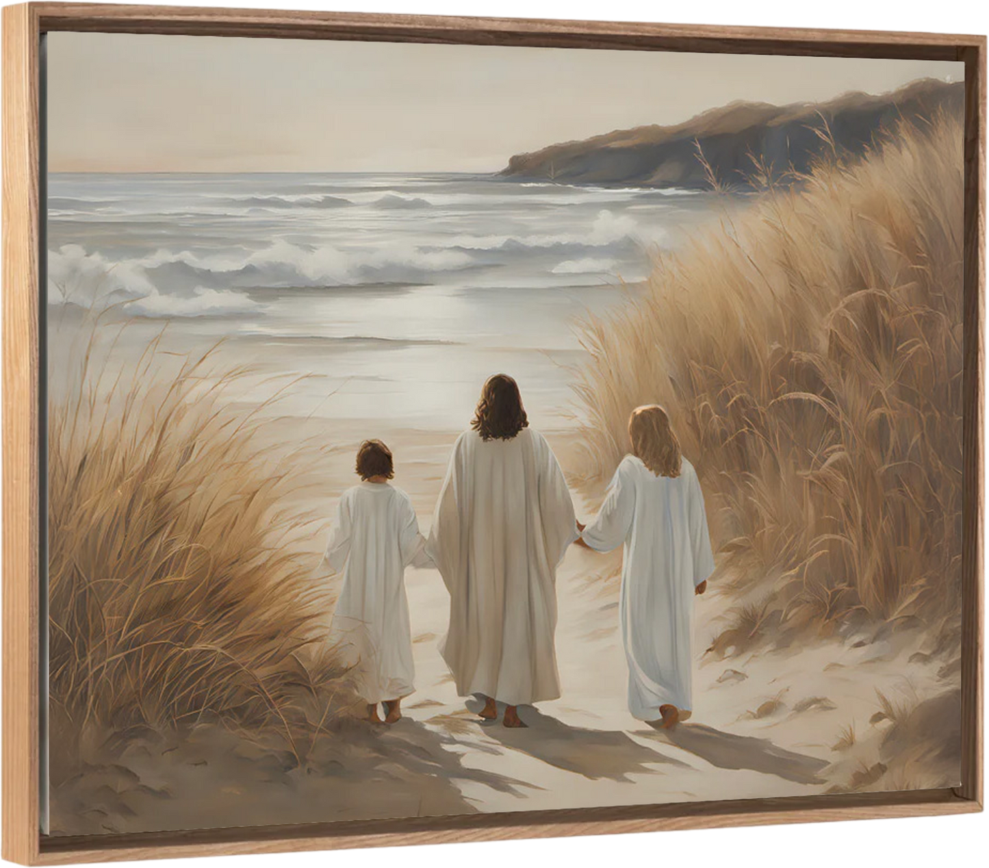 Footprints Of Faith - Canvas