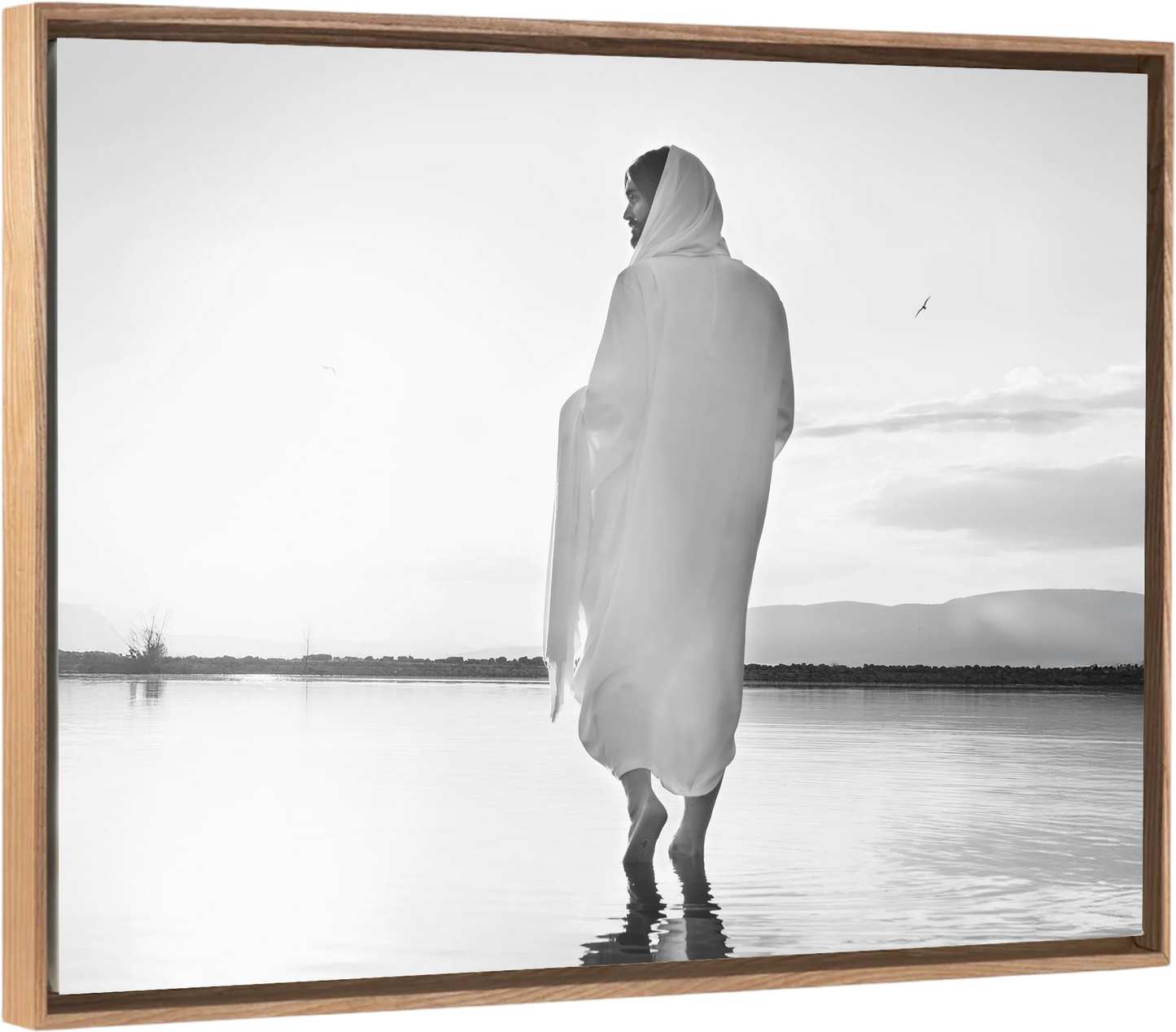 Peace Be Still B&W - Canvas
