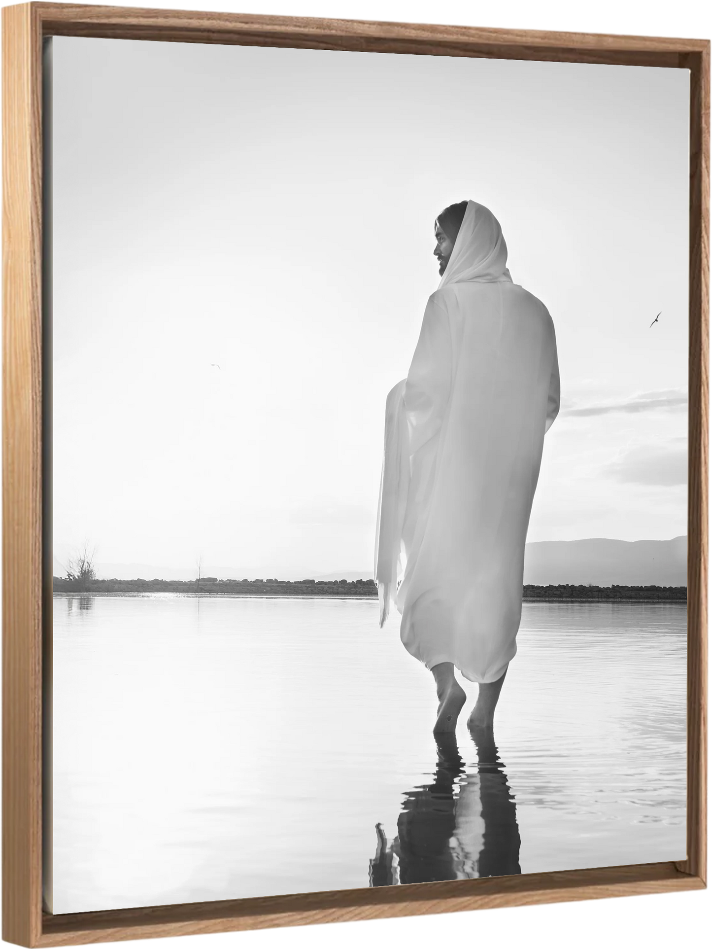 Peace Be Still B&W - Canvas