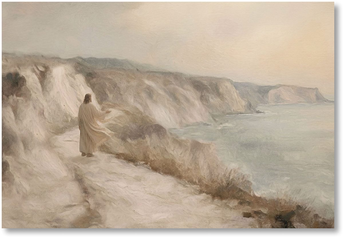 By The Shore, John 21 - Print