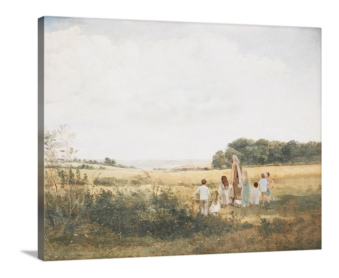 Blessed Are The Children - Canvas