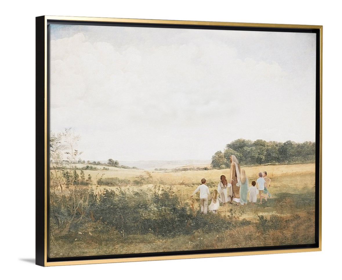 Blessed Are The Children - Canvas