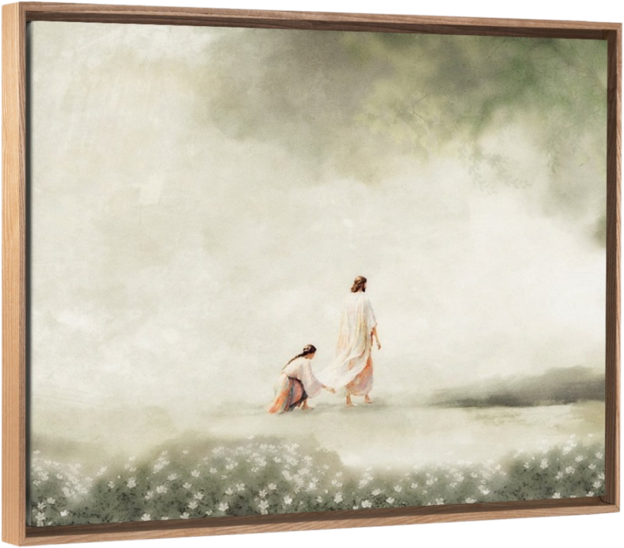 Woman With The Issue Of Blood - Canvas