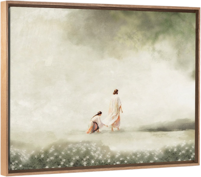 Woman With The Issue Of Blood - Canvas