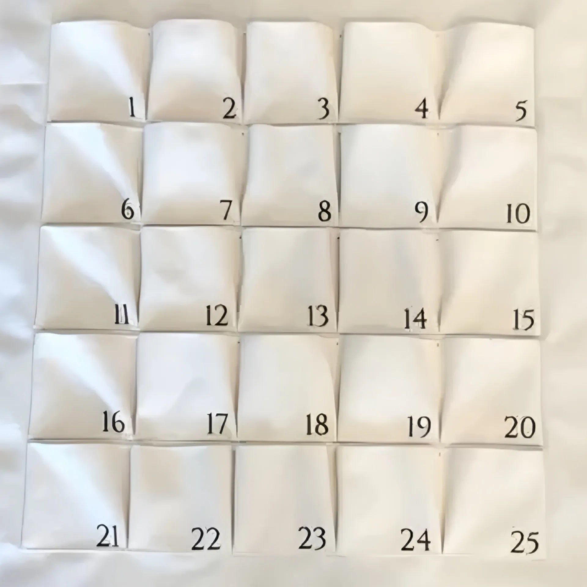 25 day advent calendar