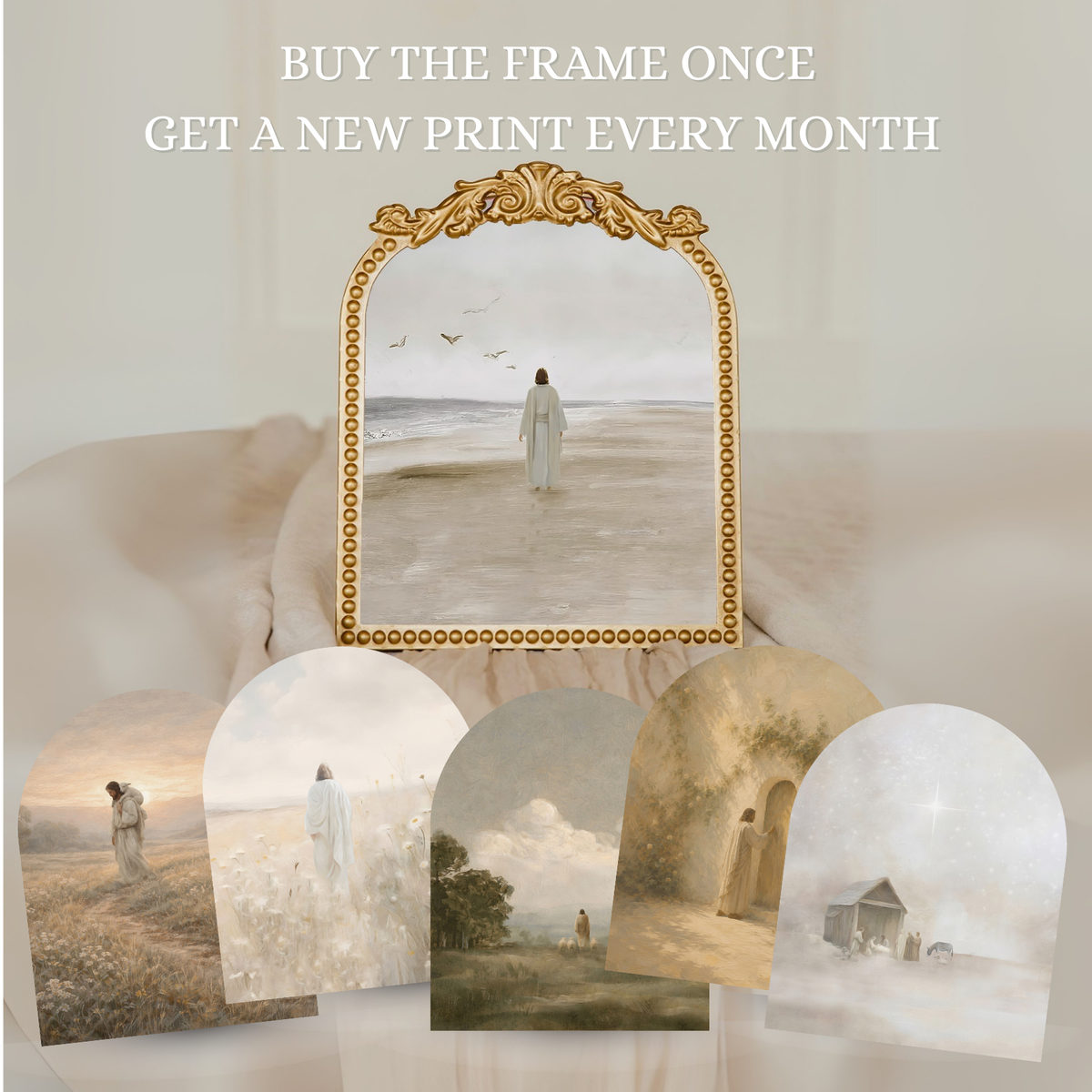 The Print Club - Pick Your Frame, New Print Each Month