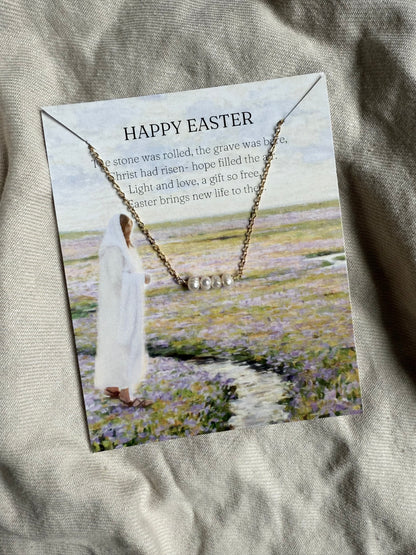Happy Easter Necklace