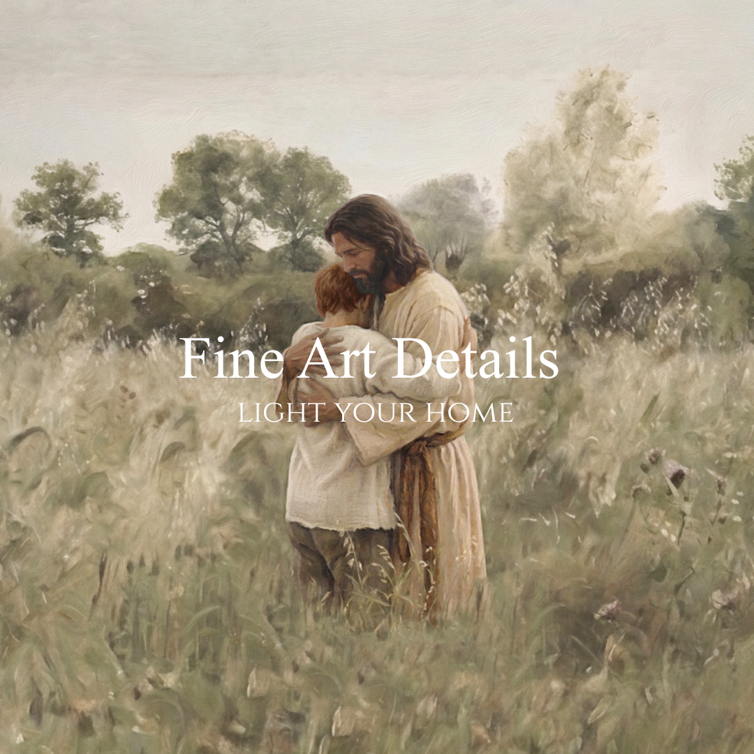 His Embrace - Red Hair Boy - Print