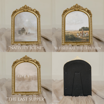 Ornate Vintage Gold Frame - 6x7.5