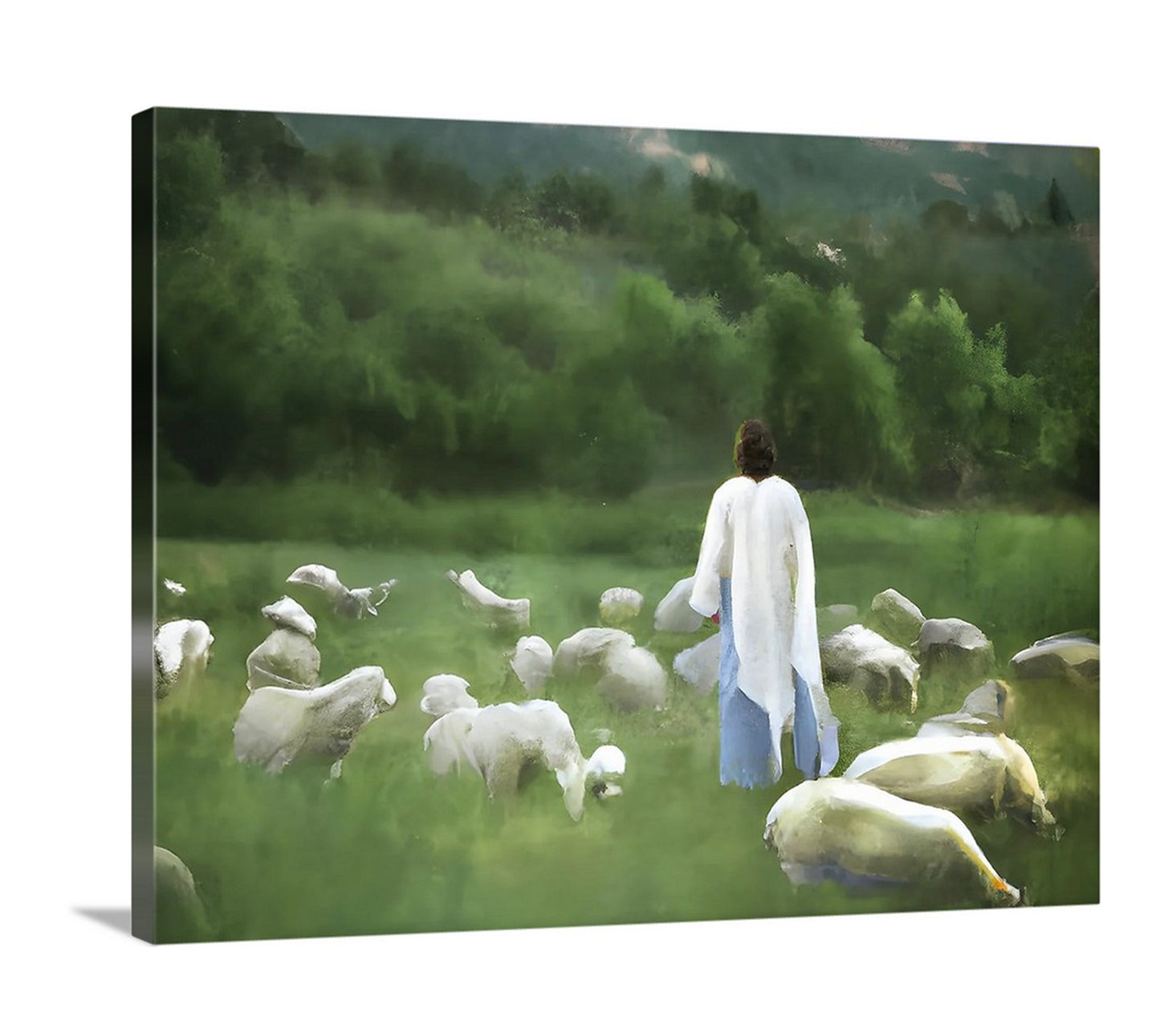 Abide With Me - Canvas