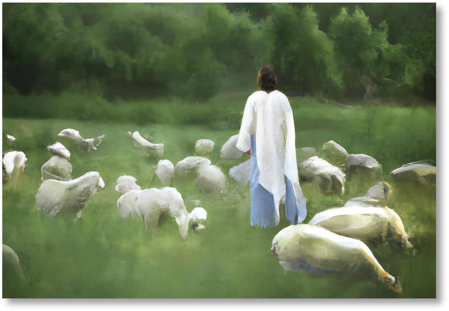 Abide With Me - Print