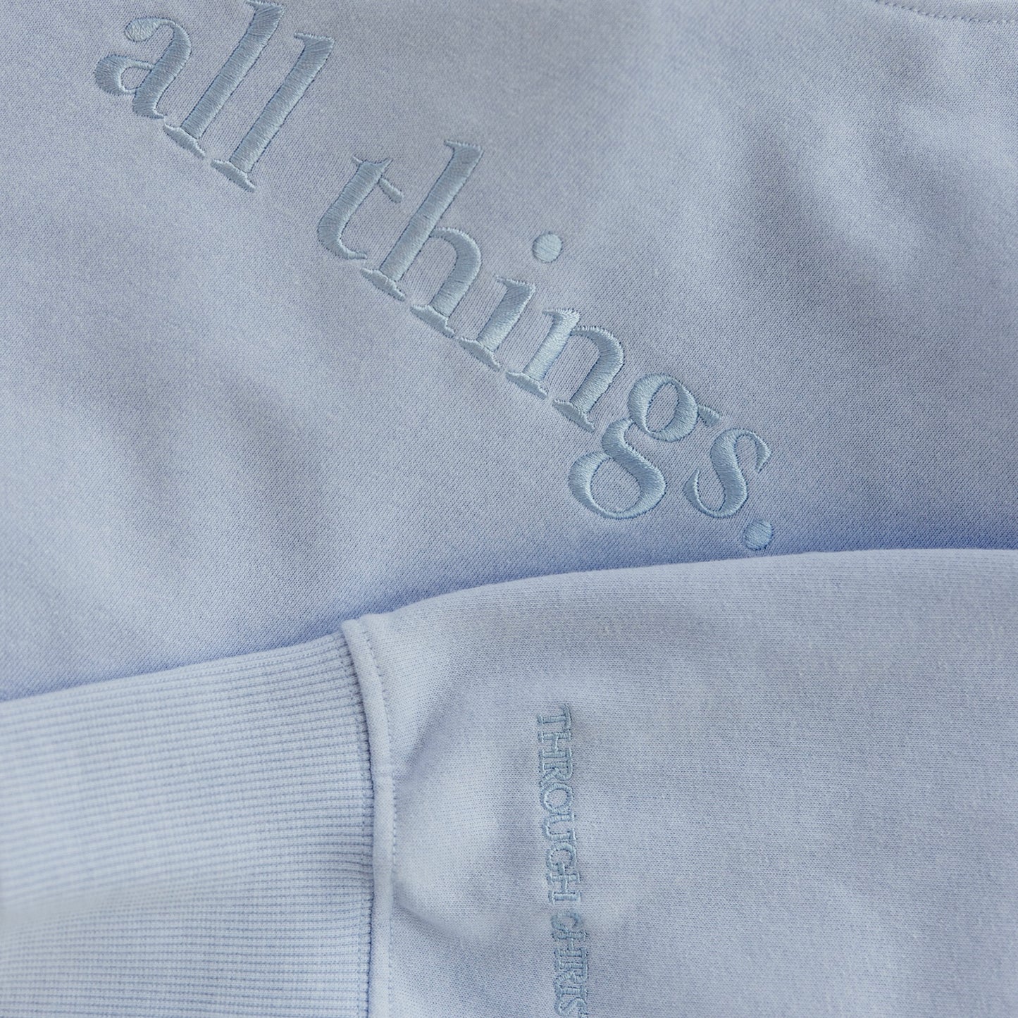 "All Things" Oversized Crew-Neck Sweatshirt