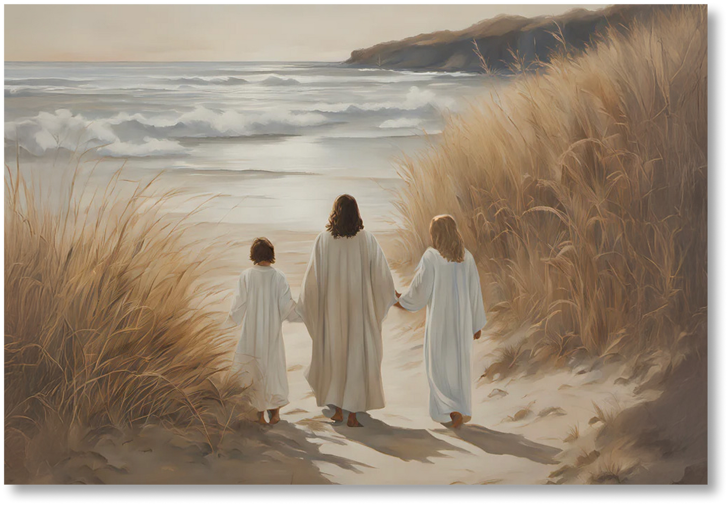 Footprints Of Faith - Print