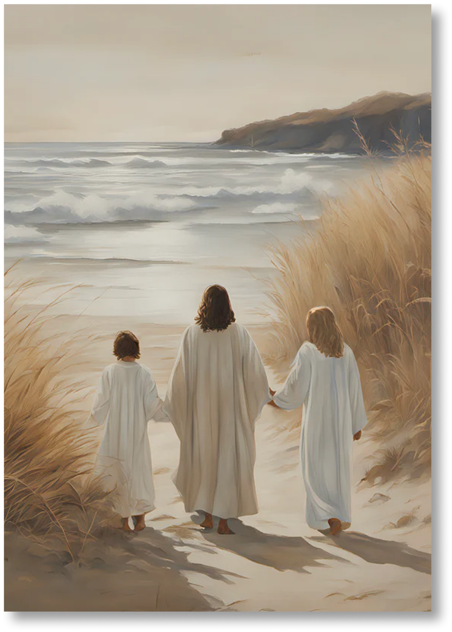 Footprints Of Faith - Print