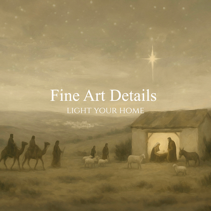 For Unto Us A Child Is Born - Print