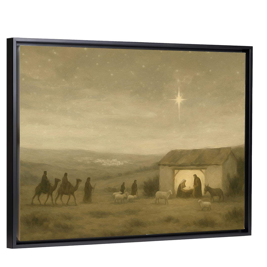 For Unto Us A Child Is Born - Canvas