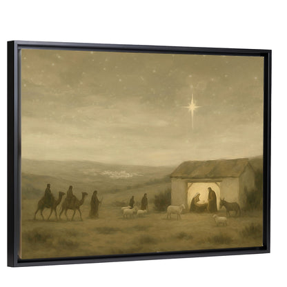 For Unto Us A Child Is Born - Canvas