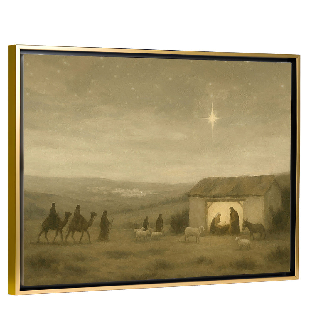 For Unto Us A Child Is Born - Canvas