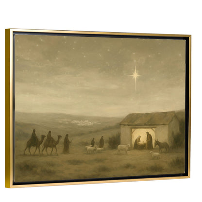 For Unto Us A Child Is Born - Canvas