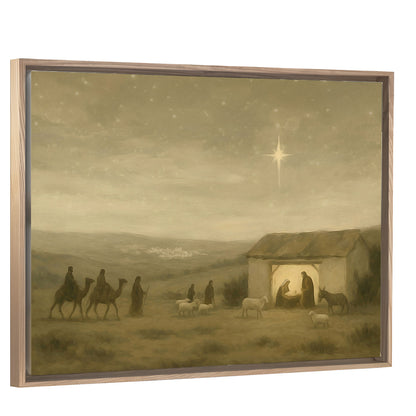 For Unto Us A Child Is Born - Canvas