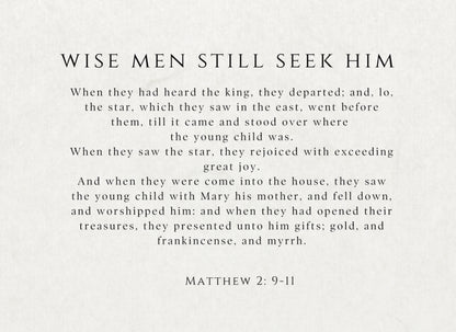 Seek Him - Print