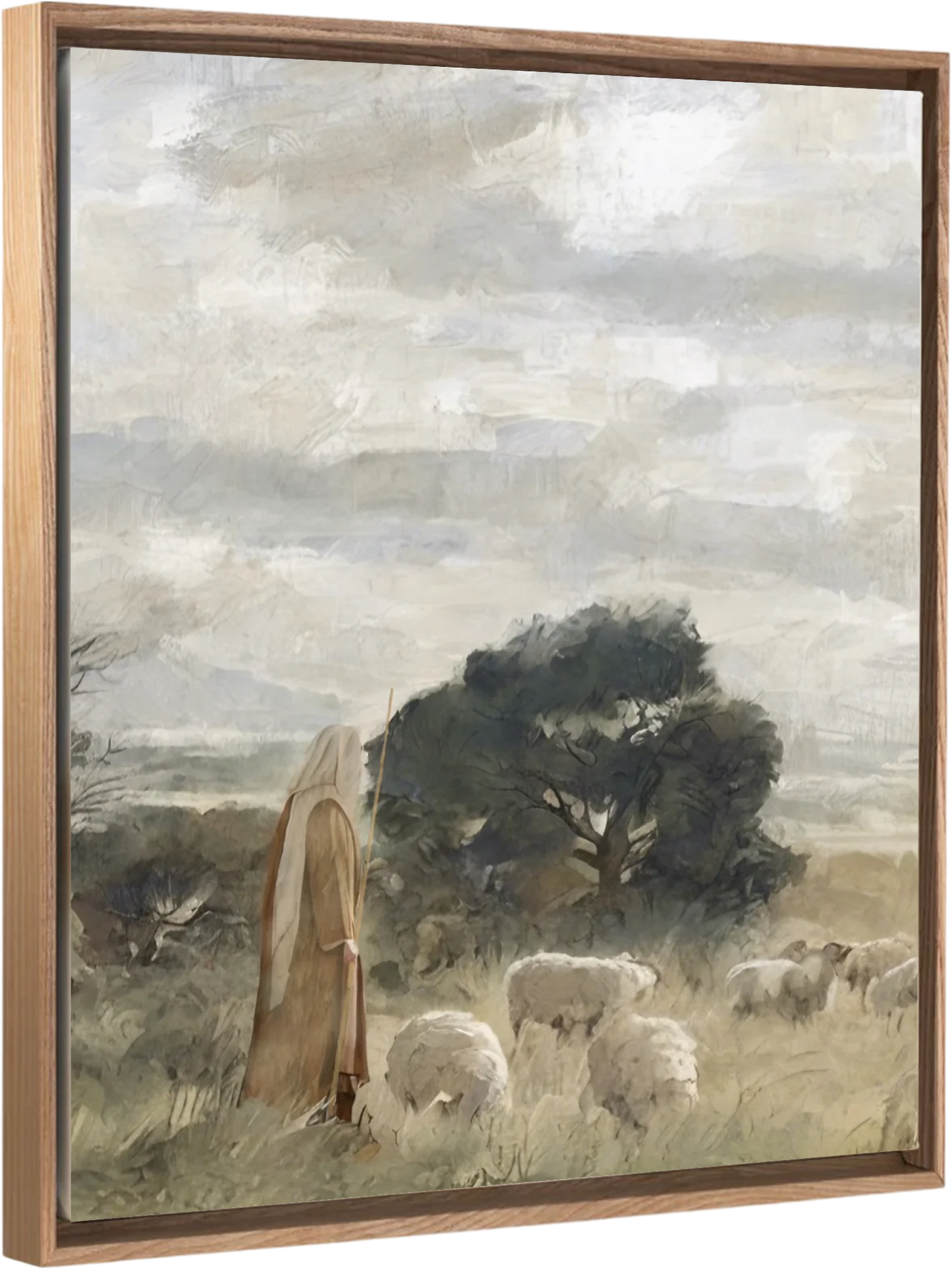 In His Care - Canvas