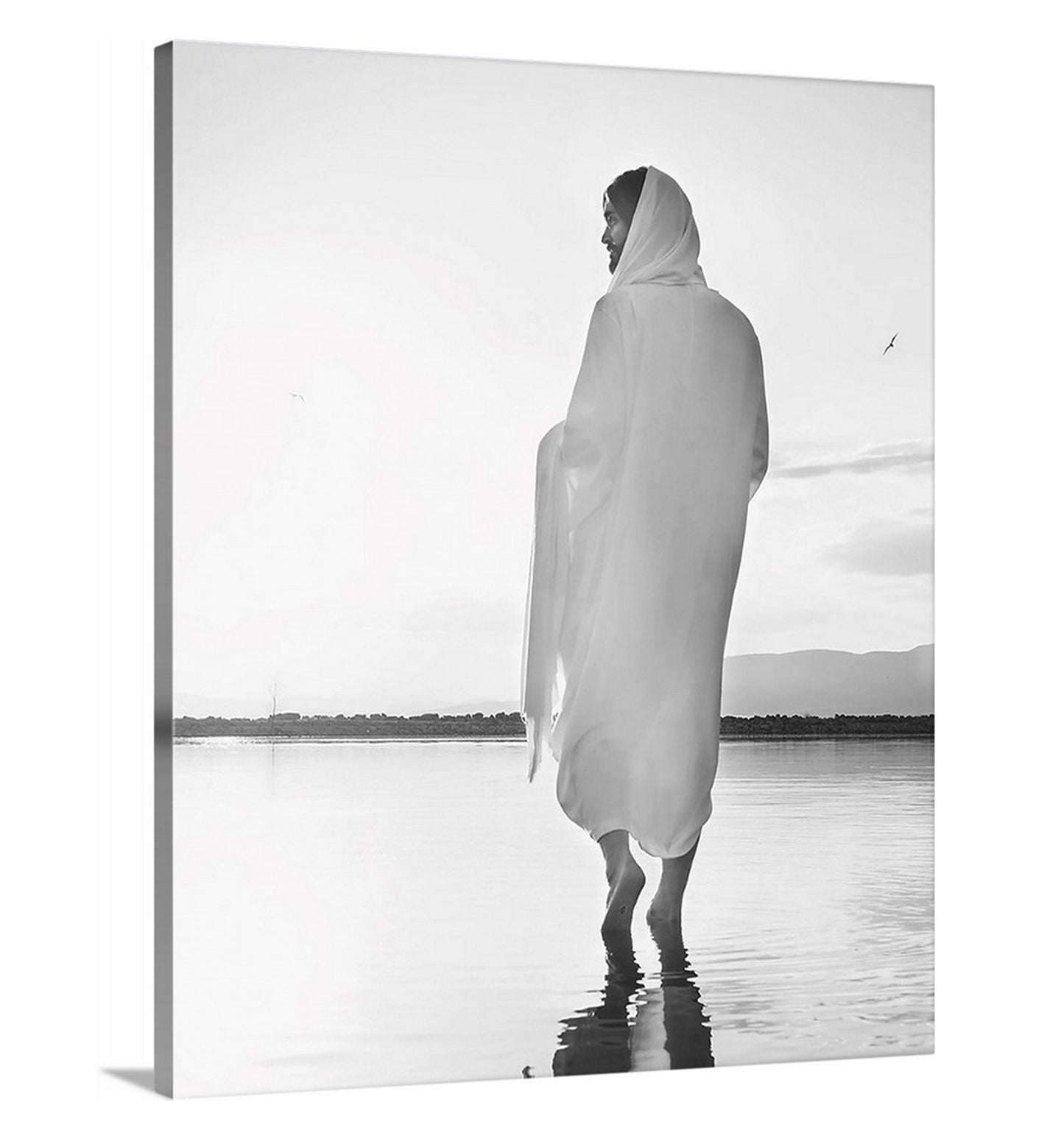 Peace Be Still B&W - Canvas