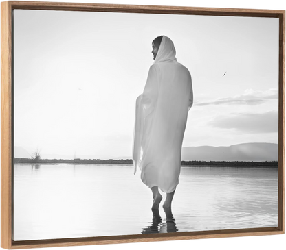 Peace Be Still B&W - Canvas