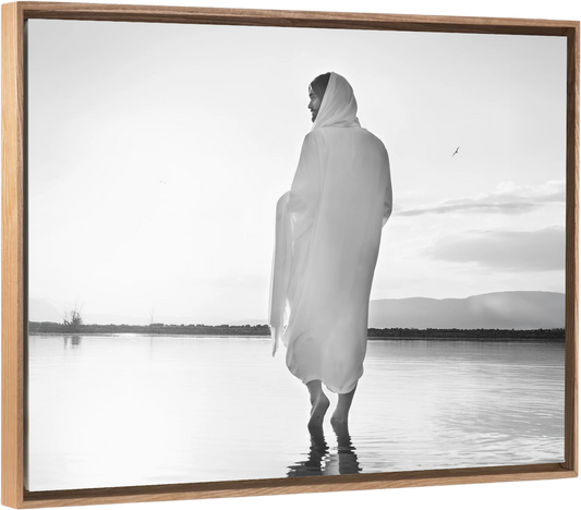 Peace Be Still B&W - Canvas
