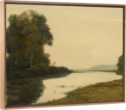 River Flows - Canvas