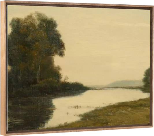 River Flows - Canvas