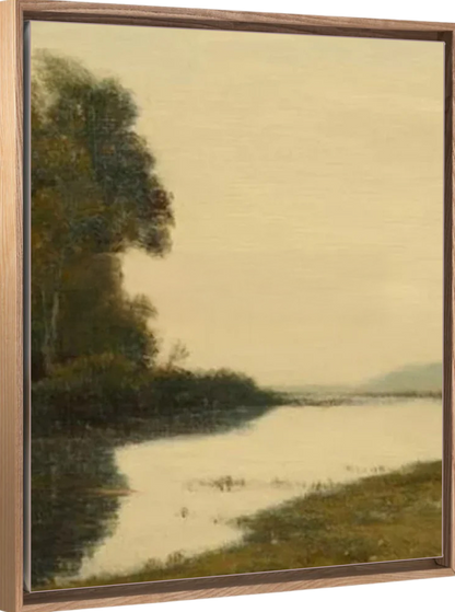River Flows - Canvas