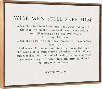 Seek Him - Canvas