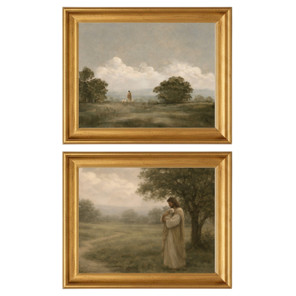 Set of 2 Framed Prints | Still With You & Tender Care