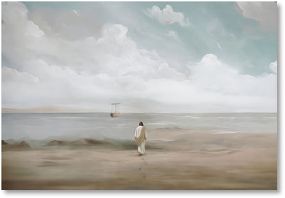 The Call By The Shore - Print