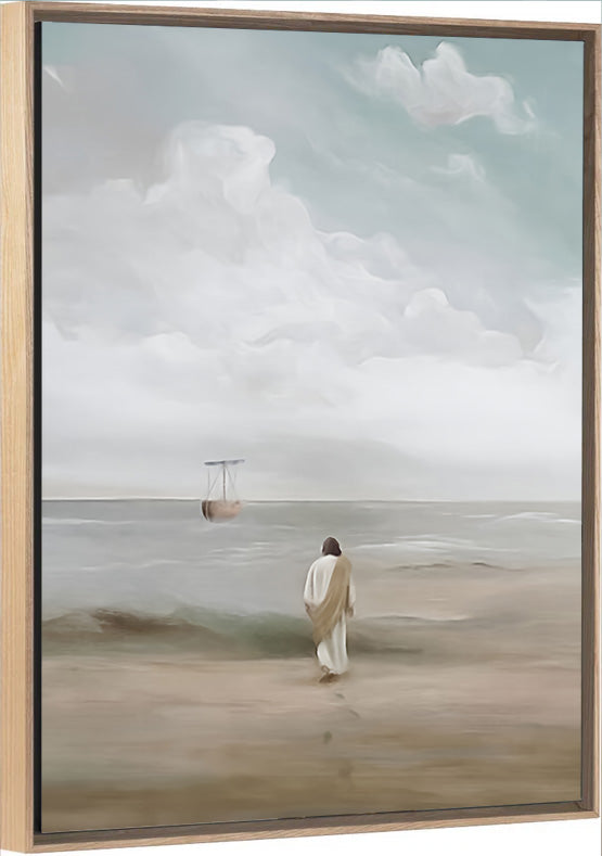 The Call by the Shore - Canvas