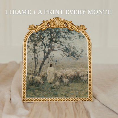 Purchase the Frame, Fill it with a New Image Each Month