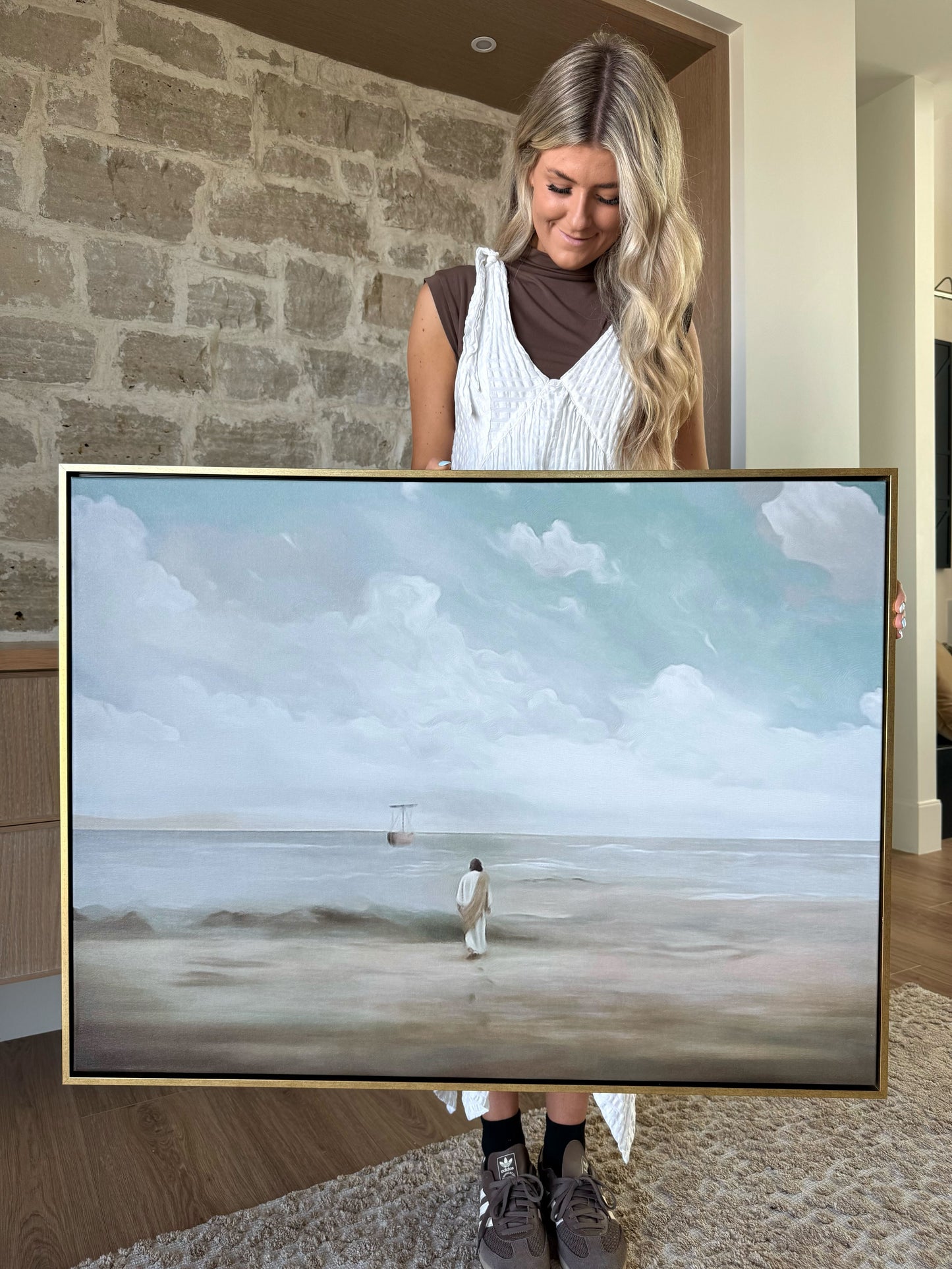 The Call by the Shore - Canvas