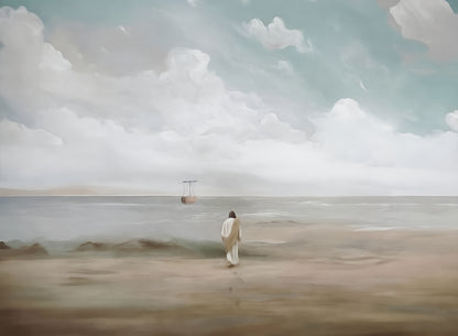 The Call By The Shore - Print