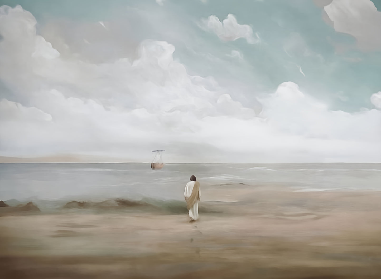 The Call by the Shore - Canvas