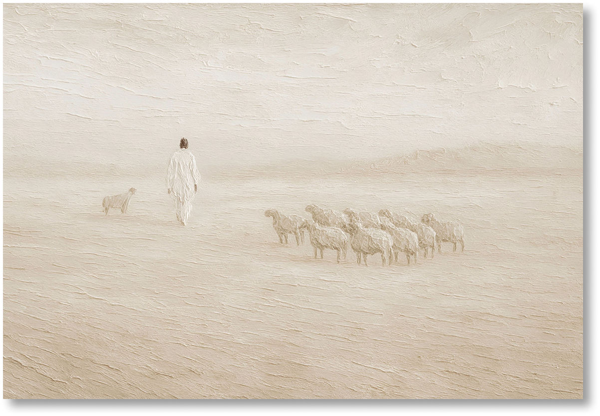 The Watchful Shepherd - Print