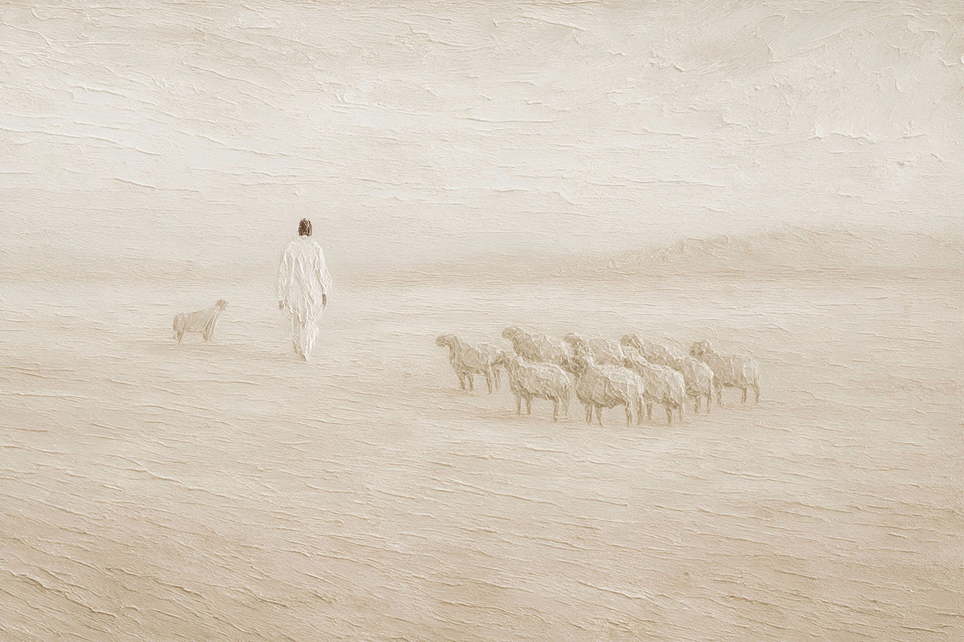 The Watchful Shepherd - Print