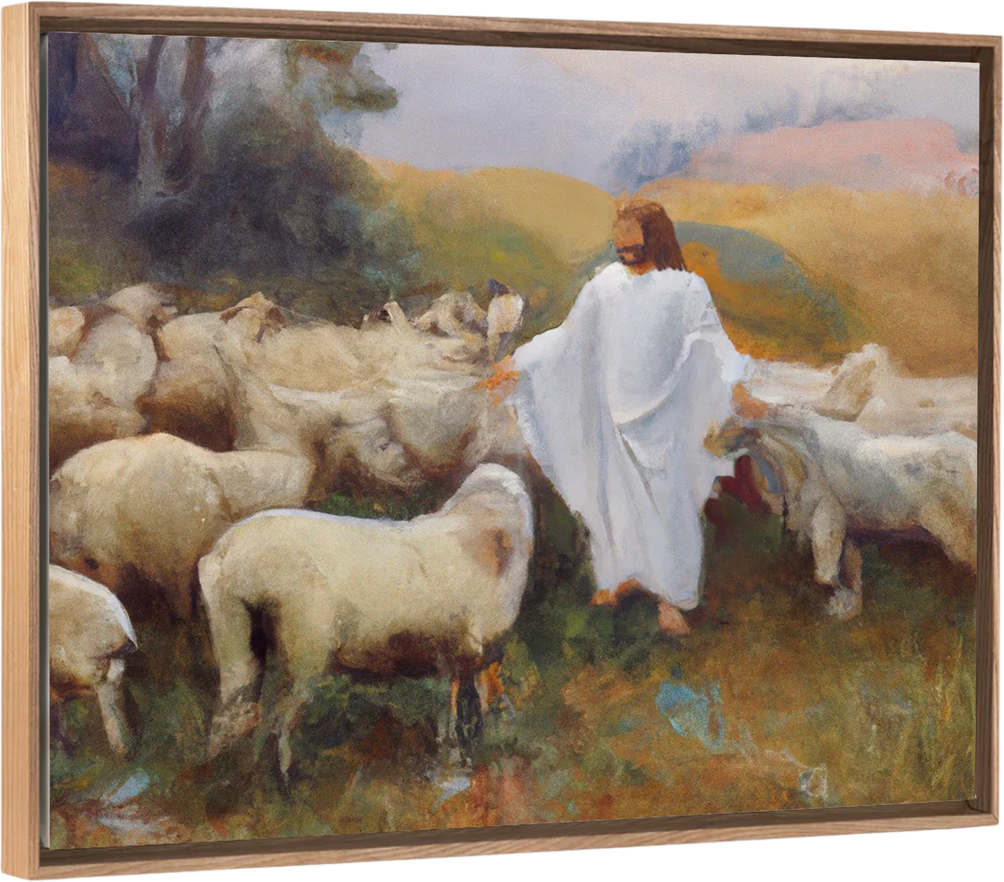 The Good Shepherd - Canvas