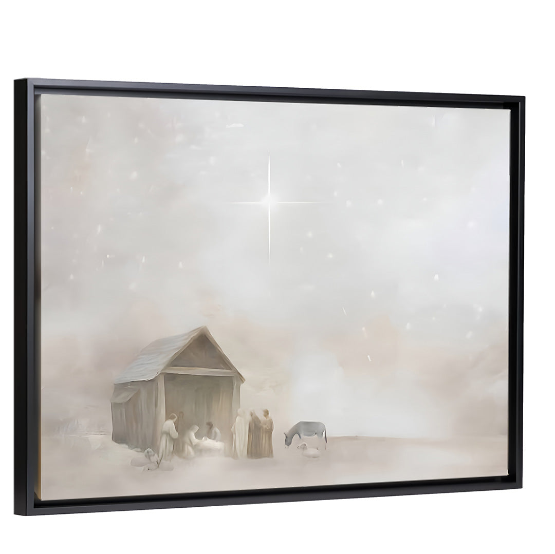 The Nativity Scene - Canvas