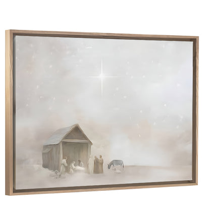 The Nativity Scene - Canvas