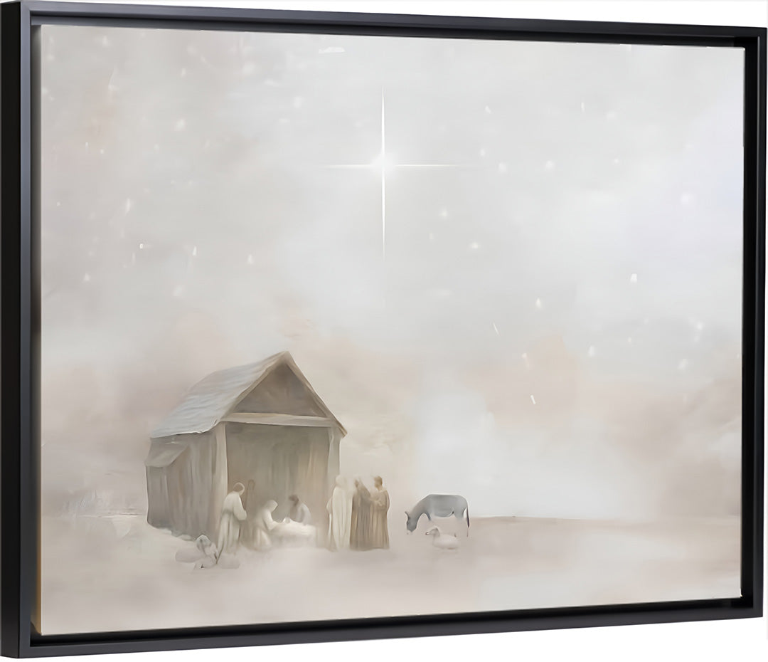 The Nativity Scene - Canvas