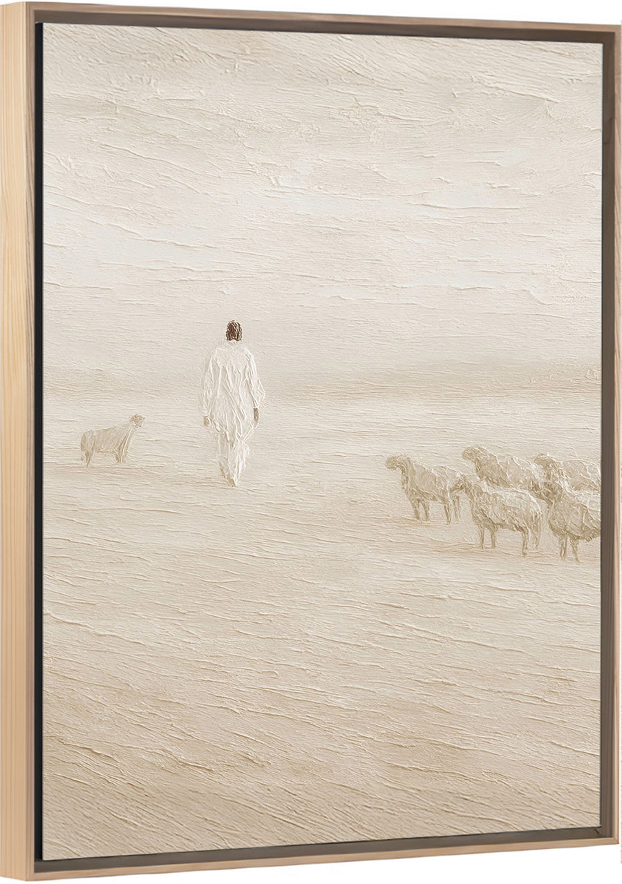 The Watchful Shepherd - Canvas
